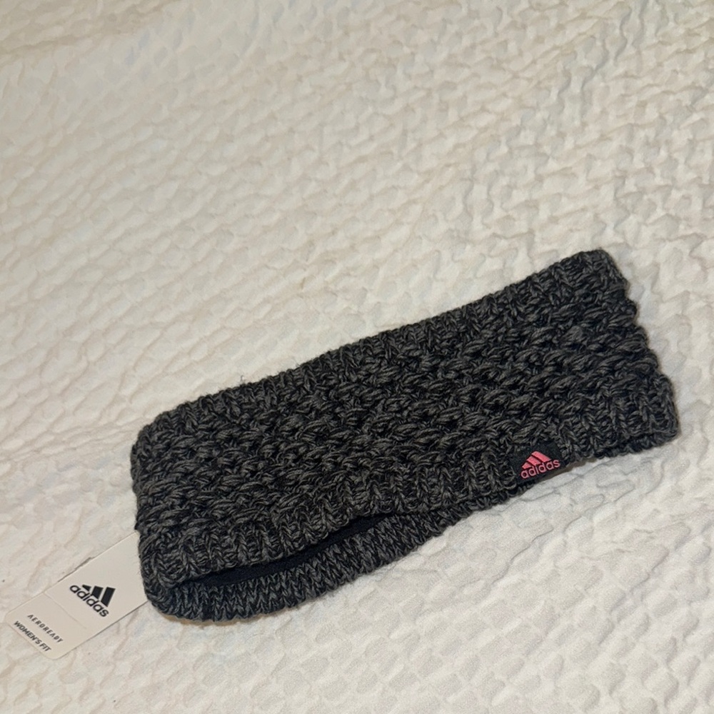 Adidas Gray Knit Headband